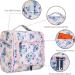 Women's Travel Hanging Toiletry Wash Bag Makeup Organizer - Pink Flower (Large) - Buy Online on GoSupps.com
