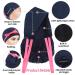 ABAMERICA Navy Working Cap with Button for Long Hair - Adjustable Ponytail Hat for Women - Buy Online on GoSupps.com