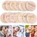 TOYANDONA Wooden Baby Milestone Photo Props Set - 14 Double Sided Cards - Light Wood 10X10X0.3cm - Buy Online on GoSupps.com
