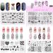 RUNRAYAY 4Pcs Love Series Nail Stamping Plates for Nails Image Valentine's Day Theme Nail Templates Nail Stencils for Nails Art Stamping Kit Nail Stamp Plates Set Printing Tools for Women Girls DIY - Buy Online on GoSupps.com