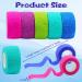 24 Pack Self Adhesive Bandage Wrap Cohesive Wrap Bandages Self Adherent Wrap 1 Inch X 5 Yards Breathable Stretch Sports Tape Elastic Self Adhesive Tape for Sports Wrist Ankle Athletic - Buy Online on GoSupps.com