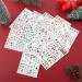 10 Sheets Christmas Nail Stickers Self-Adhesive Christmas Nail Decals Snowflake Santa Claus Reindeer Snowman Nail Art Stickers for Women Girls Holiday Nail Art Decoration Accessories - Buy Online on GoSupps.com