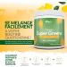  Nu U Nutrition Super Greens | Mango | Green Juice Powder 300g - 17 Active Superfood Ingredients - 60 Servings - With Inulina Spirulina Chlorella Maca Root & More - 100% Vegan Nu U Nutrition - Buy Online on GoSupps.com