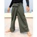 RaanPahMuang Striped Thai Fisherman Pants - Loose Yoga Pirate Harem - Rifle Green - Medium/Large - Men/Women - Buy Online on GoSupps.com