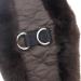 Merauno Lambwolle Konturgurt - Premium Short Dressage Belt | Anatomically Concave | Quality Merino Wool | Slip Resistant in Nature Black Brown & Anthracite - 60cm 24 Brown - Buy Online on GoSupps.com
