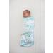 Miracle Blanket Baby Sleep Swaddle Wrap - Aqua Stars, Newborn Boy/Girl 0-3 Months - Buy Online on GoSupps.com