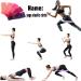 Keefee 11-Piece Yoga Starter Set | Beginner Yoga Accessories Kit with Fitness Pilates Ring, Stretch Belt, Foam Blocks, Strap, Socks - Pink - Buy Online on GoSupps.com