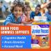 Focus Gummies for Kids Memory & Brain Supplements with Omega 3 DHA Memory Vitamins for Teens | Brain Health Attention & Concentration Support | 60 Chewable Gummies - Buy Online on GoSupps.com