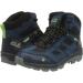 Jack Wolfskin Kids Vojo Texapore Mid Hiking Boot - Dark Blue/Lime | Ages 8-12 - Buy Online on GoSupps.com