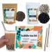 Flavor Purveyor Bubble Tea Kit, Easy DIY Boba Tea Kit, Includes Tapioca Boba Pearls, Royal Milk Loose Tea Leaves 2 Reusable Straws, Vegan and Dairy-Free 4 Piece Set