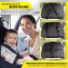Dunlop 360 Adjustable Baby Car Mirror | Safe Rear View for All Vehicles | Secure Clamping System | Back Seat Auto-Level for Children - Buy Online on GoSupps.com