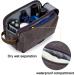 Men's Travel Toiletry Bag - BAGSMART Organizer Dopp Kit, Water-Resistant Shaving Bag, Large Grey Canvas - Large Size - Buy Online on GoSupps.com
