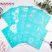 OLYCRAFT 10Pcs Self-Adhesive Silk Screen Printing Stencils - Plant Theme Flower Leaf Designs for DIY T-Shirt Fabric Painting - 7.6x5.5 Inch - Buy Online on GoSupps.com