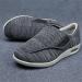 NVBHOF Diabetic Slippers | Extra Wide Men's Arthritis Edema Shoes | Adjustable Closure for Swollen Feet | Elderly Plantar Fasciitis Support | Dark Grey - Size 5.5 - Buy Online on GoSupps.com