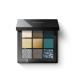 KIKO Milano Glamour Multi Finish Palette 06 | Palette with 9 eyeshadows with different finishes Green Vibes