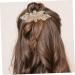 MAGICLULU ponytail bow clip for hair bride the flowers temperament hair clips for women Korean fashion Metal hair accessories hair modeling rhinestone hair clip headgear - Buy Online on GoSupps.com