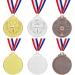 Award Medals Gold Silver Bronze Winner Medals 1st 2nd 3rd Prizes for Competitions 30 Pieces Award Medals - Buy Online on GoSupps.com