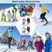 Zando Waterproof Snow Gloves for Kids and Adults - Rosy Red, 9-13 Years Old - Buy Online on GoSupps.com