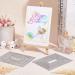 Infunly 13pcs Rectangle Hot Foil Plate Bundle - Pink Metal DIY Embossing Plates for Scrapbooking and Card Making - Buy Online on GoSupps.com