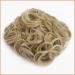 Sofeiyan Messy Bun Hair Piece Wavy Curly Extensions Drawstring Chignon Clip in Hairpiece - Pale Golden Blonde/AuBurn Mix - Buy Online on GoSupps.com