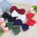 Hair Bow Clips, French Hair Bows Barrette Hair Accessories for Women Girl and Ladies - Ideal Gift for Birthday,Daily Wear and Holiday Present (6pcs) Multi-colored