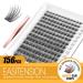 156 PCS Self-Adhesive Eyelash Clusters Kit - DIY Pre-Glued Reusable No Residue | International Shipping - Buy Online on GoSupps.com