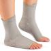 4 Pairs Neuropathy Toeless Compression Socks for Plantar Fasciitis Support - Ankle Brace for Pain Relief and Anti-Slip Foot Support - Gray S - Buy Online on GoSupps.com