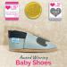 Bridget Bulldog Grey Soft Sole Leather Baby Shoes for Boys and Girls 0-6 Months - Buy Online on GoSupps.com