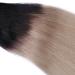 Micro Ring Hair Extensions #1B/Gray Ombre - 60cm 150 Strands 100% Remy Real Hair - Easy Use Professional Quality - Buy Online on GoSupps.com