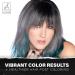 XMONDO Color Slate Grey Hair Healing Semi Permanent Color - 8 Fl Oz Vegan Formula with Hyaluronic Acid and Bond Building Technology - Buy Online on GoSupps.com