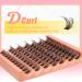 DIY Wispy False Lash Clusters for Natural Look - Individual 3D Eyelash Extensions (YE14) - Buy Online on GoSupps.com