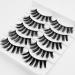 Peacock-Eye 3D Mink False Eyelashes - Wispy Cross Curl Fluffy Extension - 5 Pairs, 10-13mm - Makeup Tool for Daily Use - Buy Online on GoSupps.com