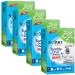 Smart aroma laundry dryer towels - make the fabrics softer - give a long -lasting and fresh fragrance - make ironing (Spring Fresh 4 x 32 pieces) Spring Fresh 32 pieces (4 Pack)