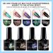 Morovan Chameleon Gel Nail Polish Kit - 4 Colors Chameleon Blue Green Orange Classic Black, Base & Top Coat, Soak Off, Rainbow Mood, Phantom, Gift Box - 10ml Each Bottle - Buy Online on GoSupps.com