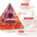 Orgone Pyramid with Healing Crystals Mandala - Energy Balancing Tool for Positive Vibrations - Buy Online on GoSupps.com