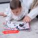 Just Imagine Bilingual Baby Cloth Book Set in Spanish and English | Early Learning Sensory Development | Crinkle Touch | High Contrast Infant Toys - Buy Online on GoSupps.com