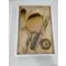 Vintage Gold Make-Up Mirror & Hairbrush Set | Antique Comb & Mirror Set for Beauty | Elegant Make-Up Accessories - Buy Online on GoSupps.com
