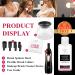 Makeup Brush Cleaner Machine with Shampoo - Automatic Electric Spinner & Dryer - 2 in 1 Tool with Shampoo - Clean & Dry Brushes in Seconds - Buy Online on GoSupps.com