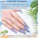 Shine Glitter Hexagon Sequins Dip Powder Nails - Long-Lasting, No UV Light Needed - 28g/Box (HJ-ND064B-No.136) - Buy Online on GoSupps.com