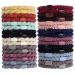 Hair Ties for Thick Hair  Tyfthui 32 Pcs Elastics Hair Bands Ponytail Holders  Hair Tie Bracelets for Women Girls  No Damage No Crease Hair Elastics for Women's Hair