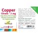 New Roots Herbal - Copper Citrate 2mg 100 Capsules - Helps to Form Red Blood Cells - Helps to Prevent Copper Deficiency - Mineral Supplement - Buy Online on GoSupps.com