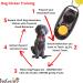 Puppy Clicker for Obedience Training Perfect for Pets Puppies Cats & Dogs in Dark Orange - Buy Online on GoSupps.com