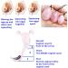 JSDDE YONI EIER - Rose Quartz Egg Massage Stone for Women | 3 Sizes Drilled Silk Cord & Instructions for Muscle Relaxation - Buy Online on GoSupps.com