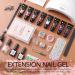 Ur Sugar Polygel Starter Set with 48W UV Lamp - 8 Colors Nail Extension Gel Complete Manicure Shellac Set - Buy Online on GoSupps.com