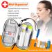 Sithon Epipen Medical Carrier Bag - Portable Organizer for 2 EpiPens Inhalers & Allergy Essentials | Yellow - International Shipping Available - Buy Online on GoSupps.com