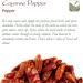 Organic Cayenne Pepper Whole Spice - Hot and Spicy - Dried Red Peppers 700g - Buy Online on GoSupps.com