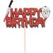 Blumomon 1 Pack Horror Movie Happy Birthday Cake Topper Glitter Halloween Killer Birthday Cake Pick for Bloody Horror Movie Theme Birthday Baby Shower Party Cake Decorations Supplies Killer -1-1 - Buy Online on GoSupps.com