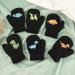 KINBOM 6 Pairs Toddler Mittens - Winter Dinosaur Patterns Gloves for Little Boys & Girls (Black) - Buy Online on GoSupps.com