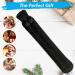 2L Long Hot Water Bottle with Soft Cover - Neck & Shoulder Hose Heat Bottle for Children Babies & Pregnant Women - 72x12cm - Black - Buy Online on GoSupps.com