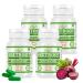 Morsan Nutraveda Beetroot (Beta vulgaris) Capsules - 500mg Beet Root Powder Aids Healthy Circulation & Vitality Non-GMO Beet Root Supplement - 60 Capsules 30-Day Supply (4)